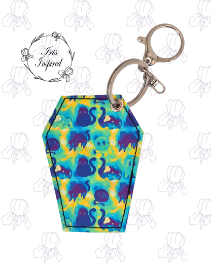 Radioactive Cats Bag Charm/ Keyring (3for2)