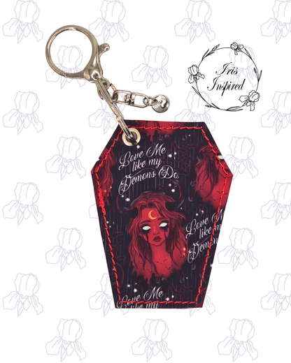 Devil Girl Affirmations Bag Charm/ Keyring (3for2)