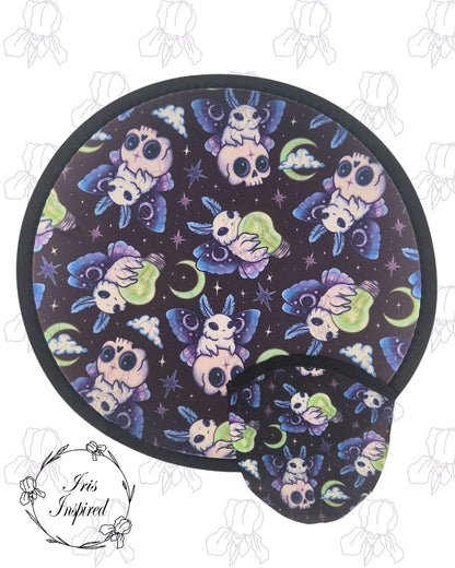 Goth Moth Pop Up Fan