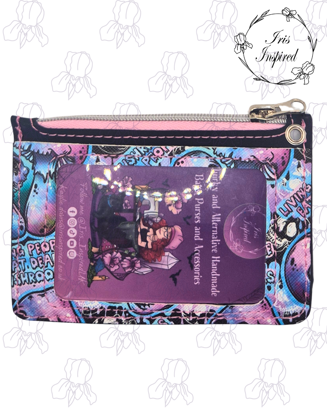 Living Mushrooms Pocket Card Holder