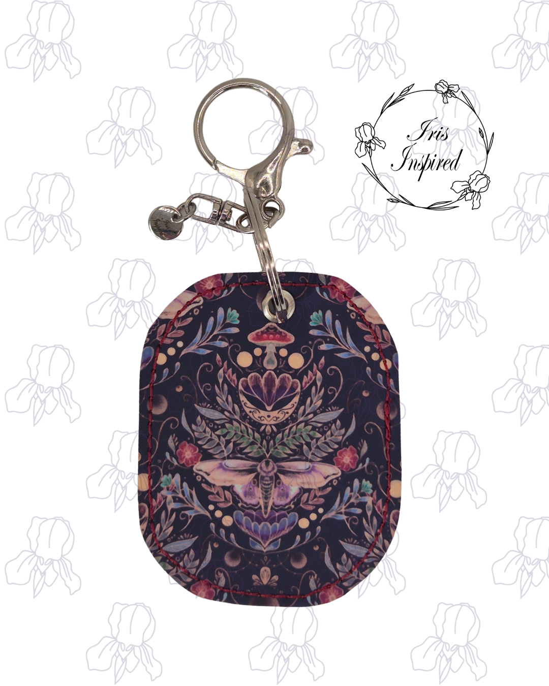 Demask Moths Bag Charm/ Keyring (3for2)