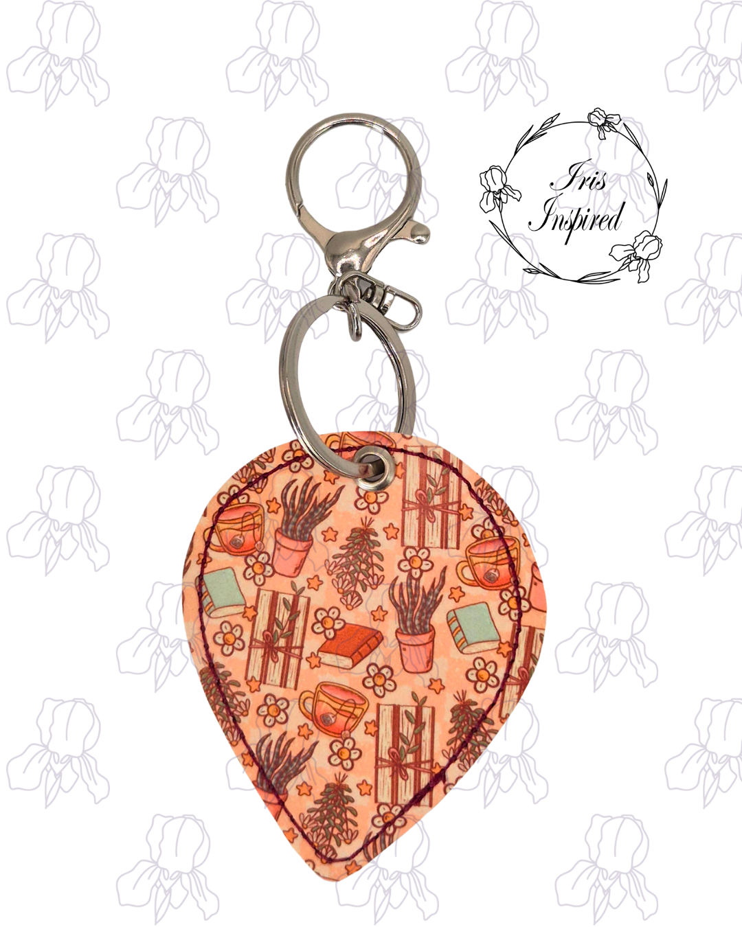 Cozy Books Bag Charm/ Keyring (3for2)