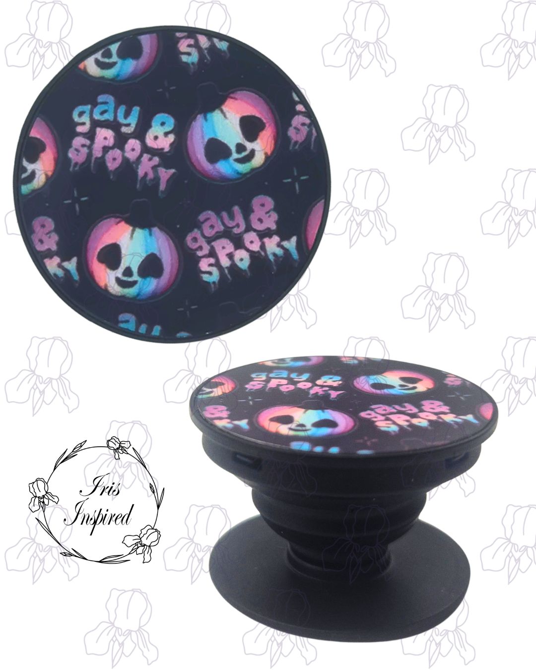 Gay and Spooky Phone Grip
