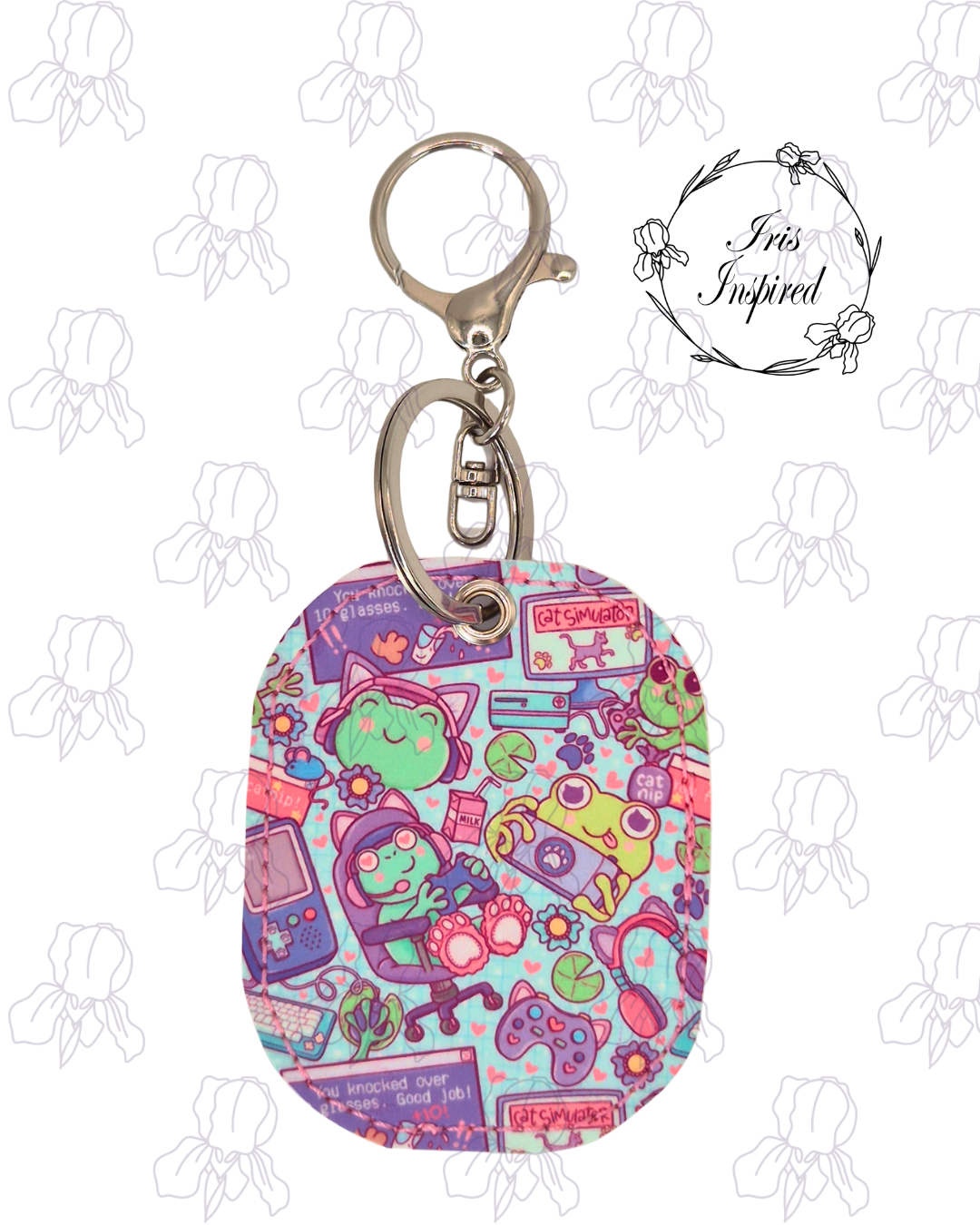 Gamer Frog Bag Charm/ Keyring (3for2)