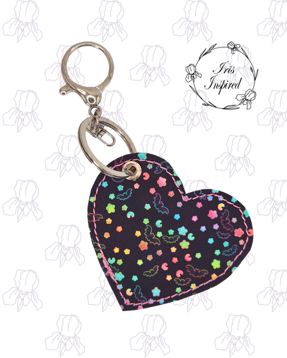 Bat Confetti Bag Charm/ Keyring (3for2)