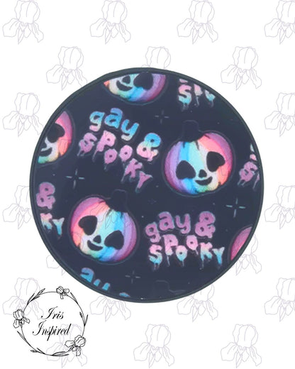 Gay and Spooky Phone Grip