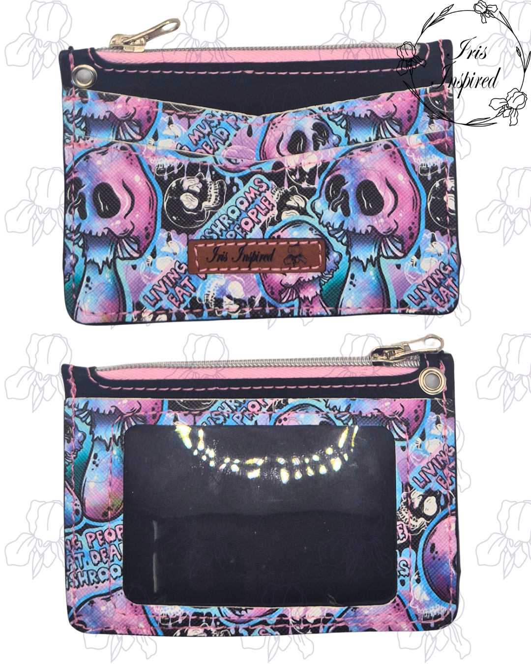 Living Mushrooms Pocket Card Holder