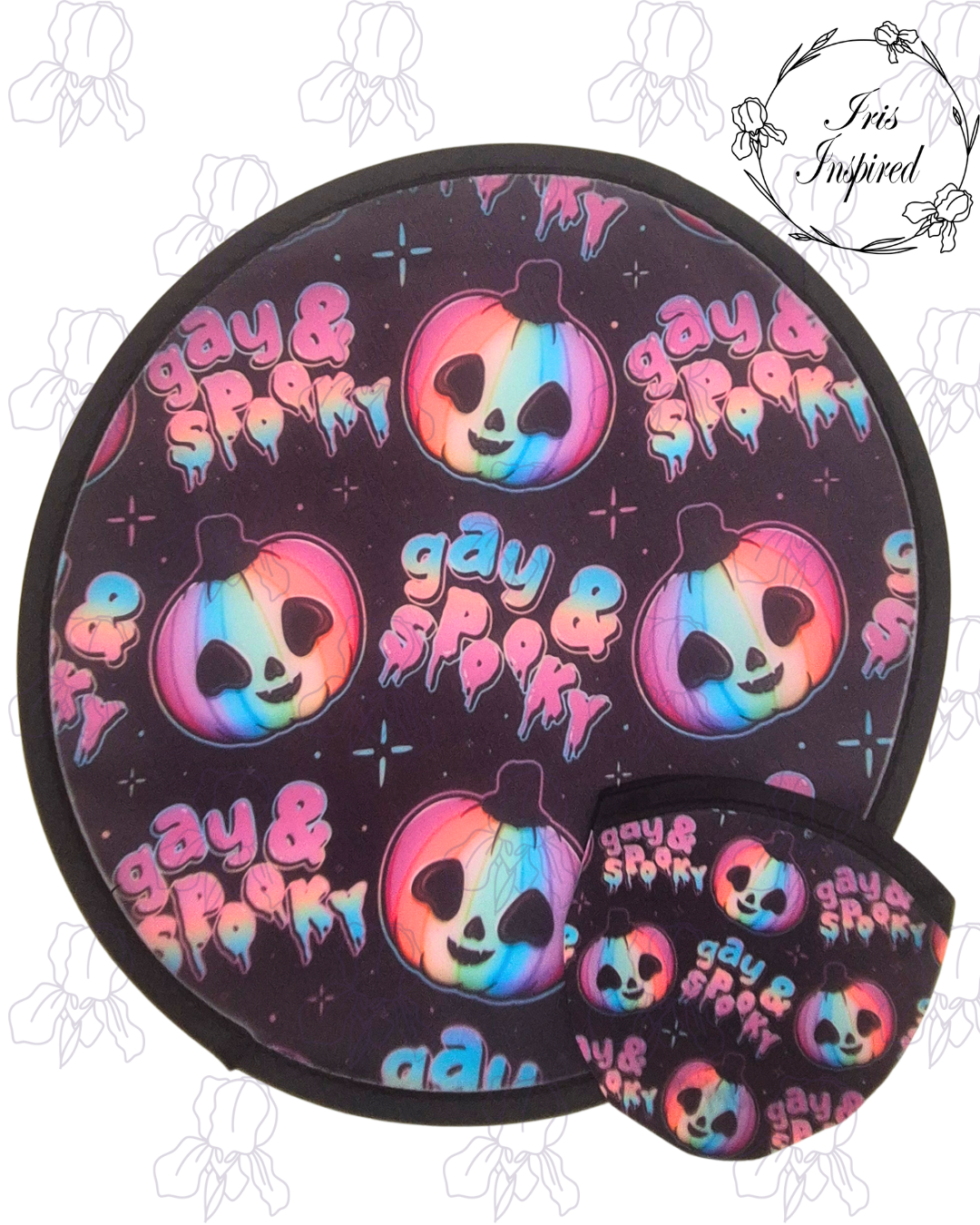 Gay and Spooky Pop Up Fan
