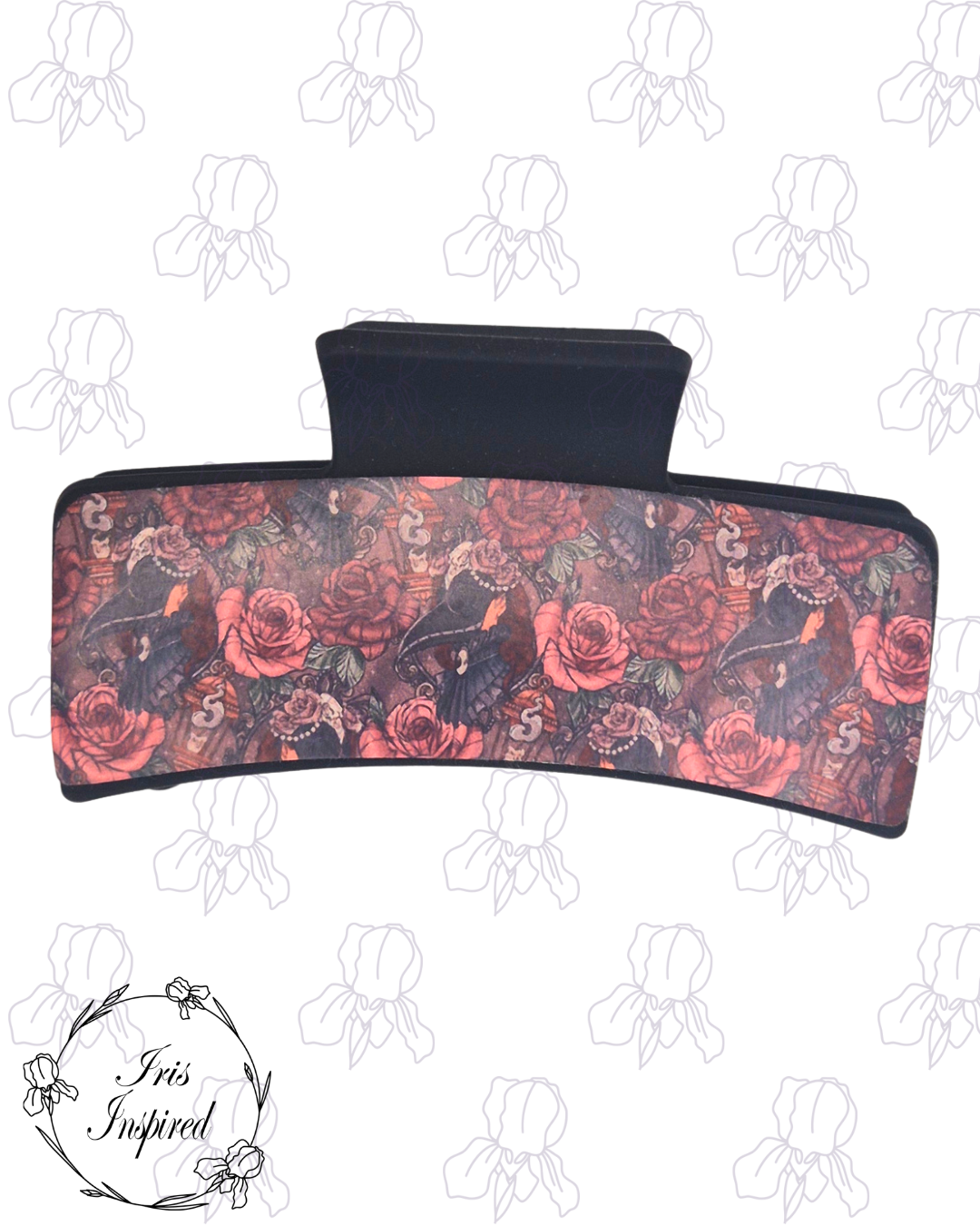 Plague Roses Claw Clip