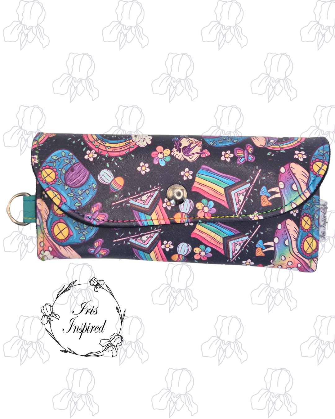 Cottage-core Pride Classic Style Glasses Case