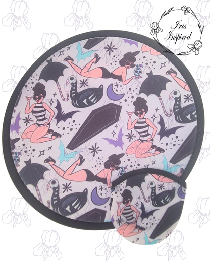 Goth Girl Summer Pop Up Fan