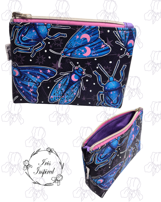 Celestial Beetle Small Zipper Pouch