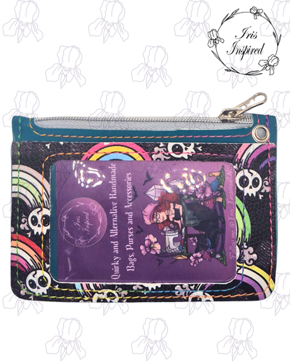 Pride Skulls Pocket Card Holder
