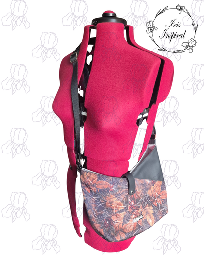 Custom Made Pumpkin Hobo Handbag