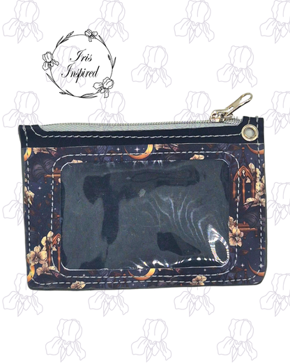 Midnight Orchid Pocket Card Holder