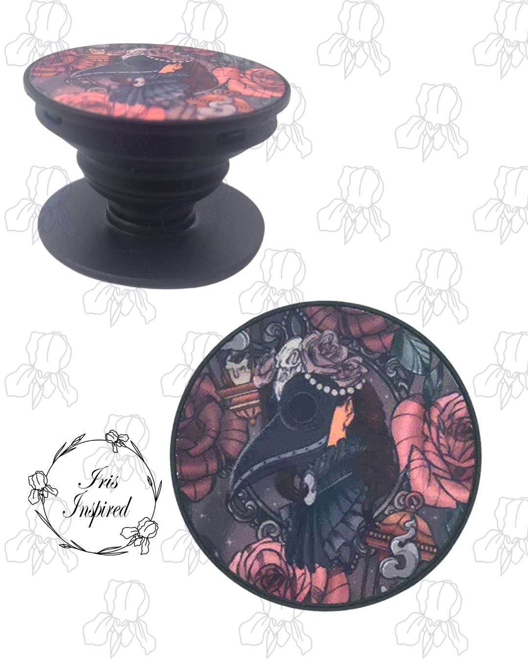 Plague Roses Phone Grip