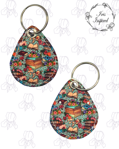 Bookish Floral Trolley Token