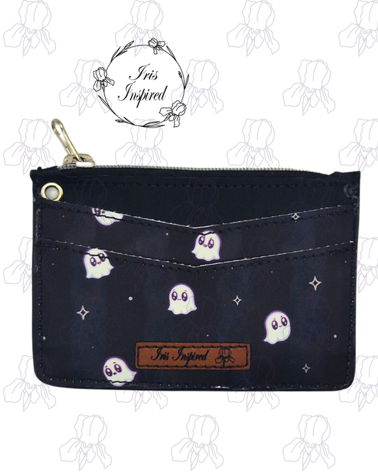 Kawaii Ghosts Pocket Card Holder