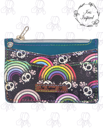Pride Skulls Pocket Card Holder