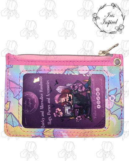 Pastel Bats Pocket Card Holder