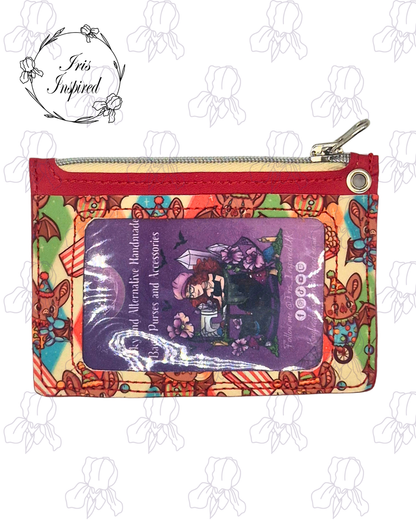 Circus Bats Pocket Card Holder