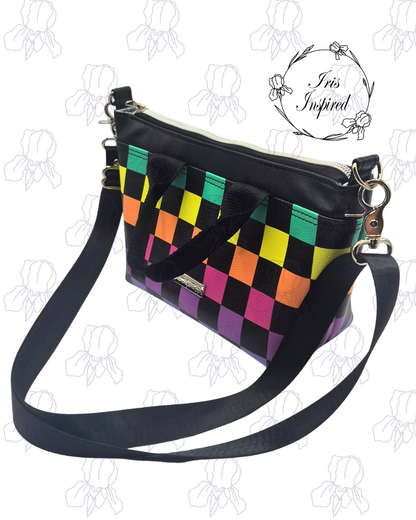 Custom Made Mini Tote Crossbody Bag