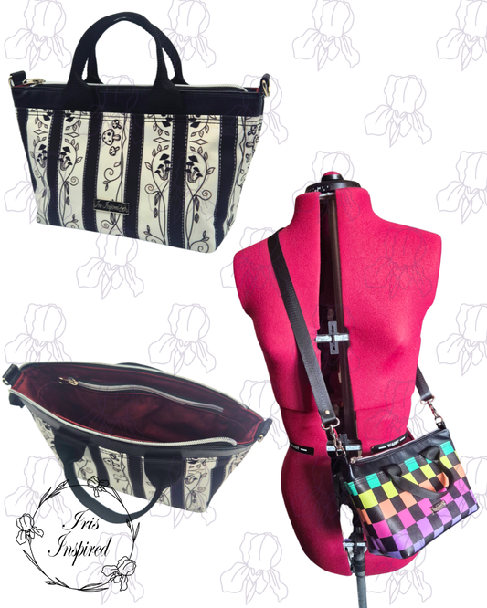 Custom Made Mini Tote Crossbody Bag