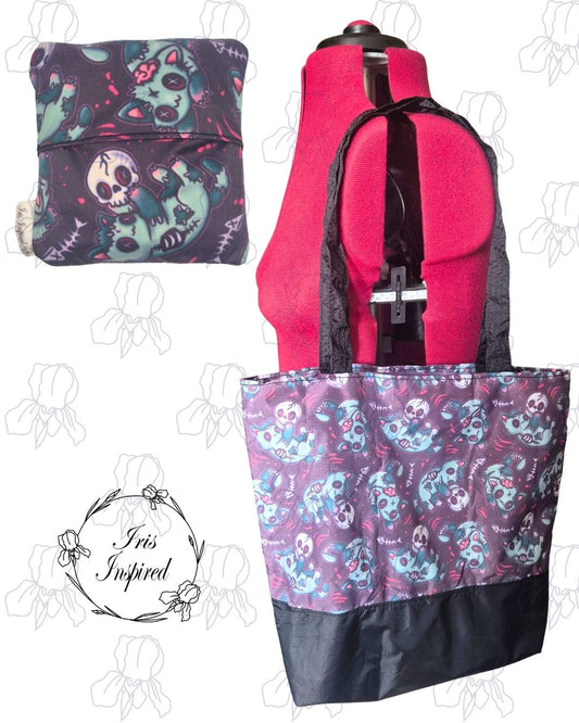 ZomCats Folding Shopping Bag
