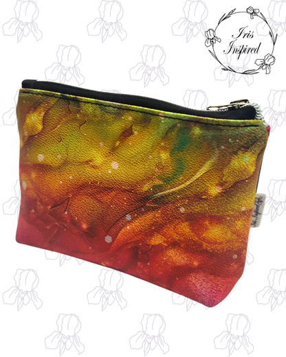 Rainbow Marble Small Zipper Pouch