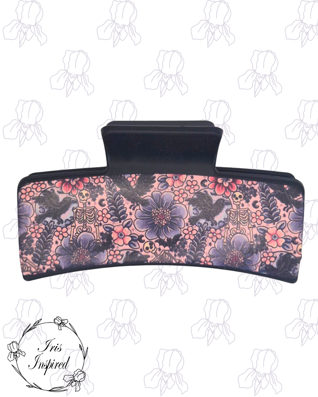 Gothic Bloom Claw Clip