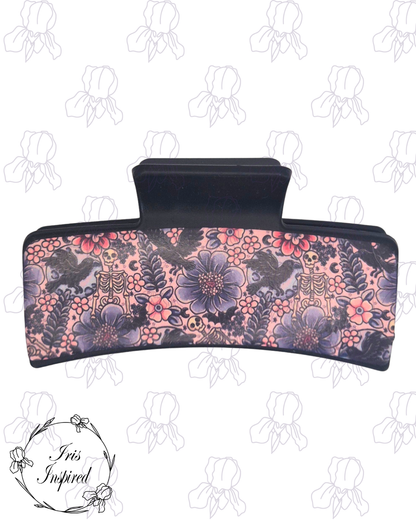 Gothic Bloom Claw Clip