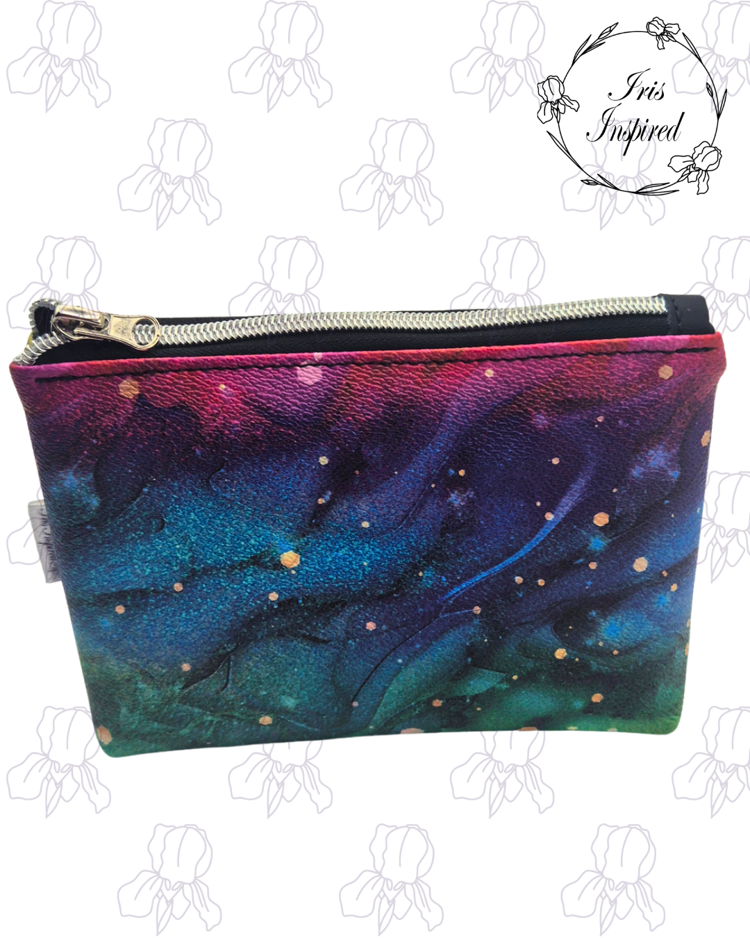 Rainbow Marble Small Zipper Pouch