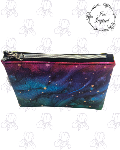 Rainbow Marble Small Zipper Pouch