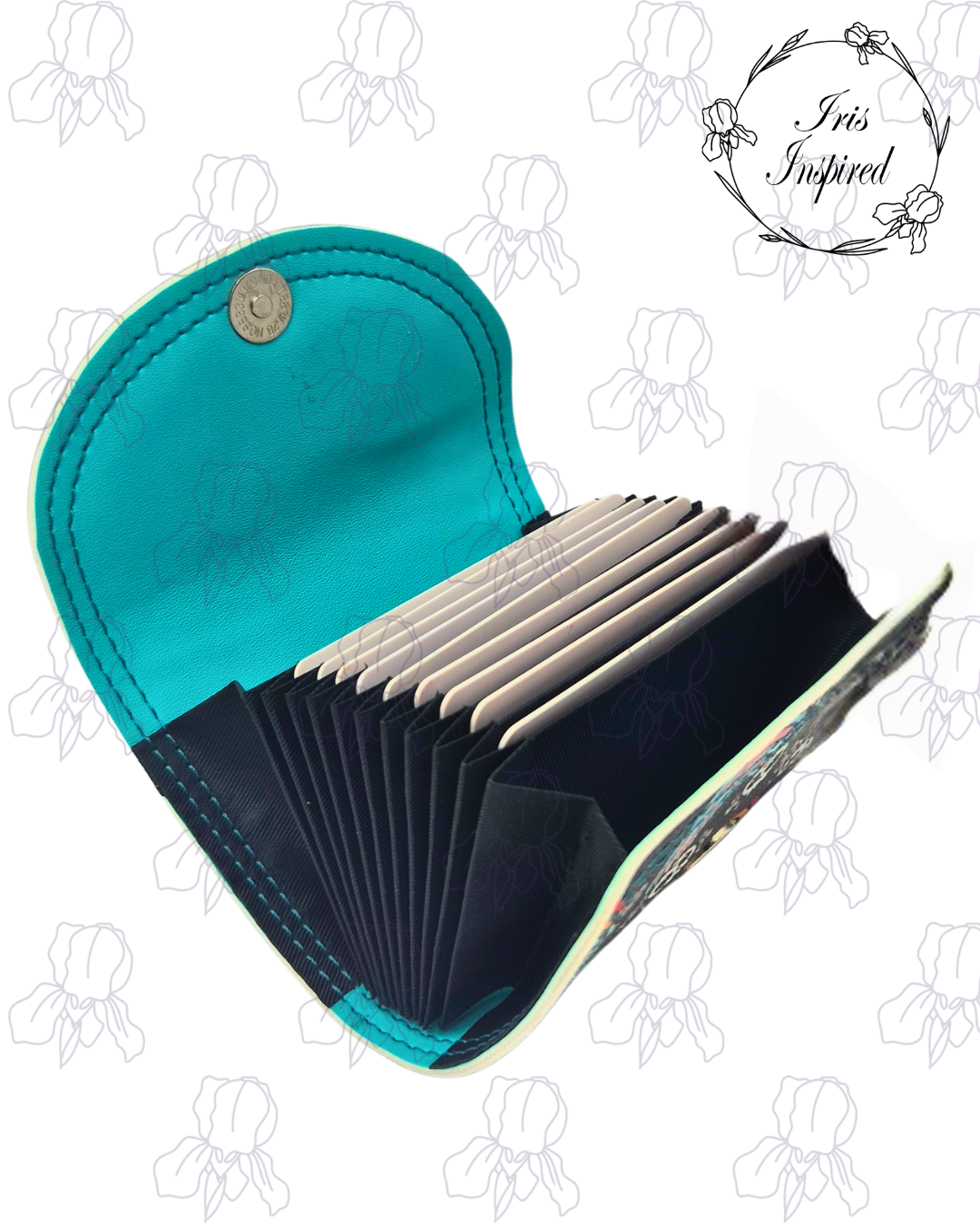 Pride Skulls Accordion Wallet