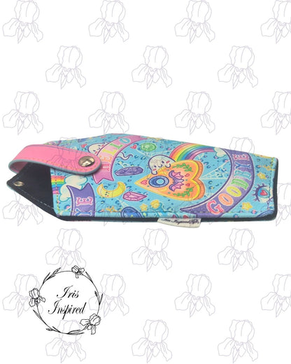 Pastel Ouija Coffin Glasses Case