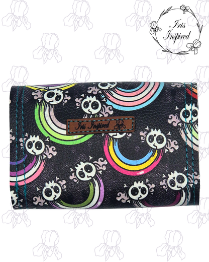 Pride Skulls Accordion Wallet