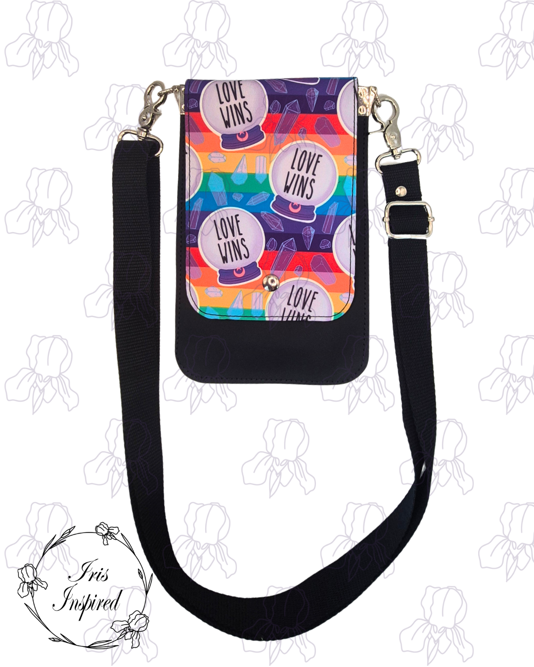 Love Wins Ball Slim Phone Bag