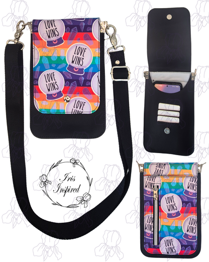 Love Wins Ball Slim Phone Bag