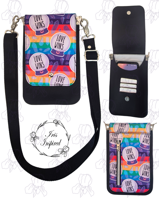Love Wins Ball Slim Phone Bag