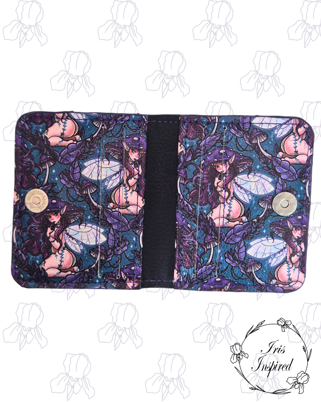 Pin Up Mushroom Fairy Bifold Wallet