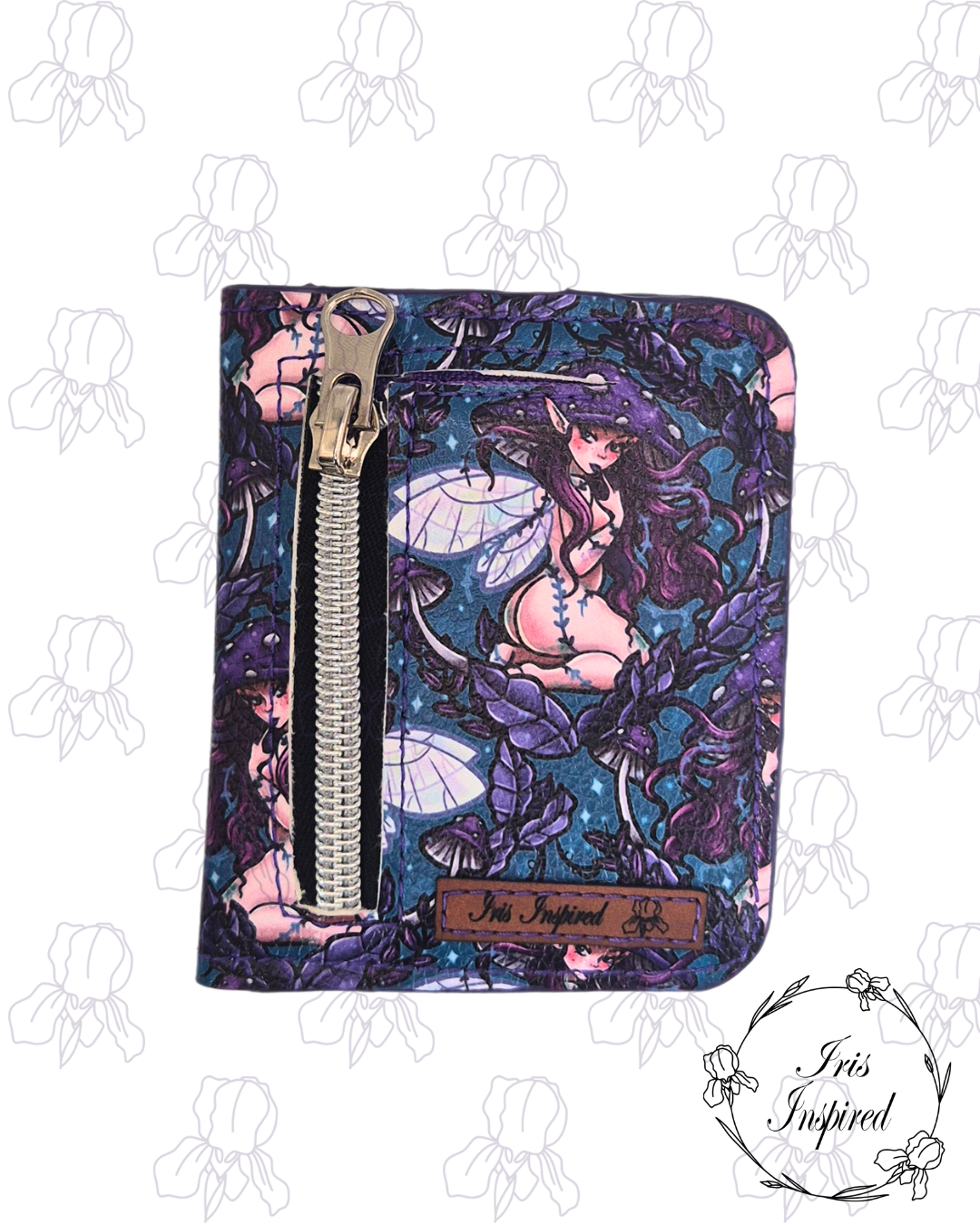 Pin Up Mushroom Fairy Bifold Wallet