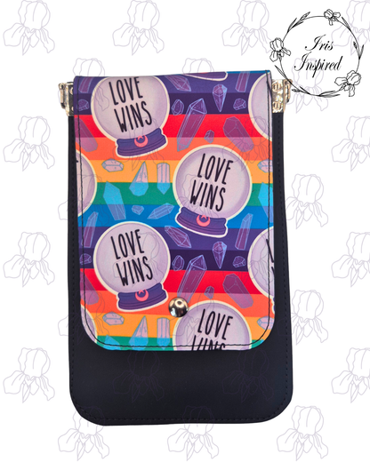 Love Wins Ball Slim Phone Bag