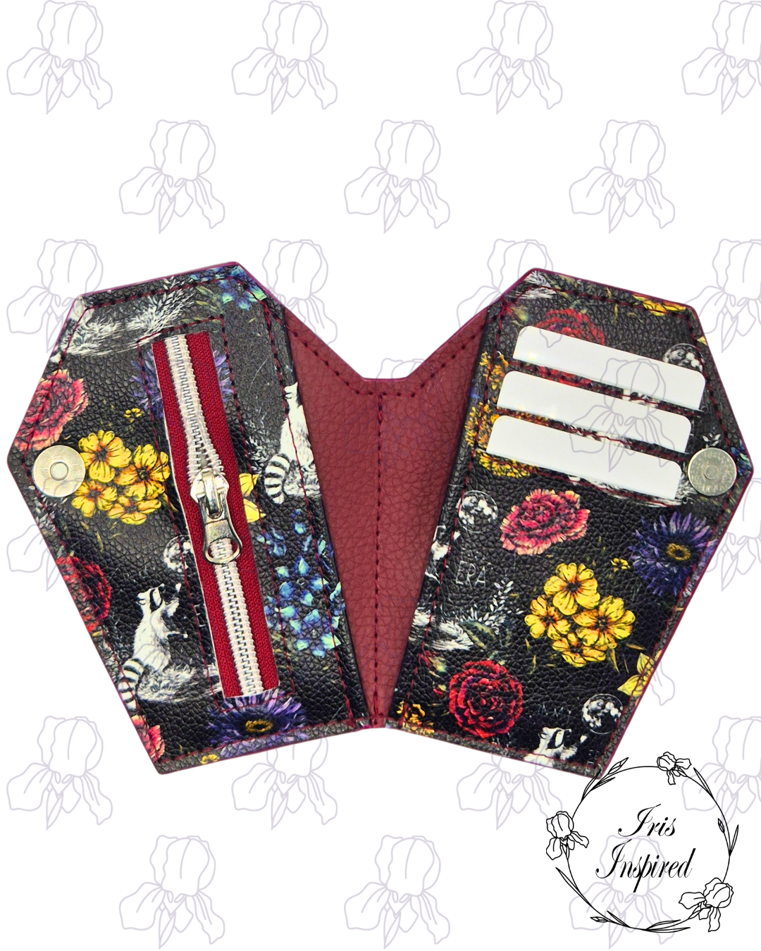Feral Era Small Bifold Coffin Wallet