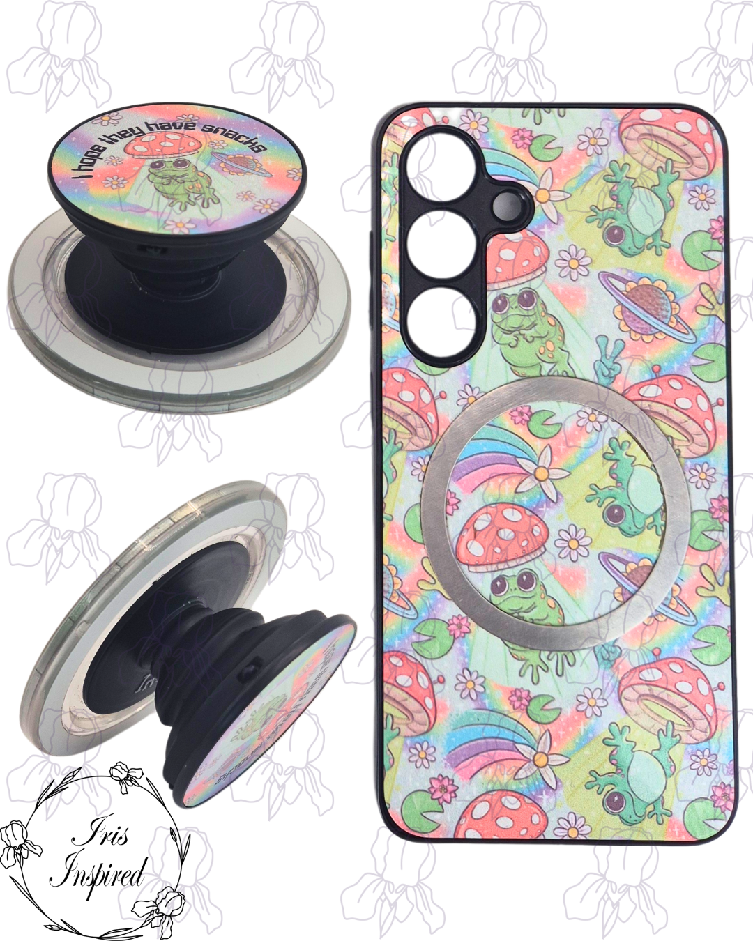 Emo Comic Phone Grip