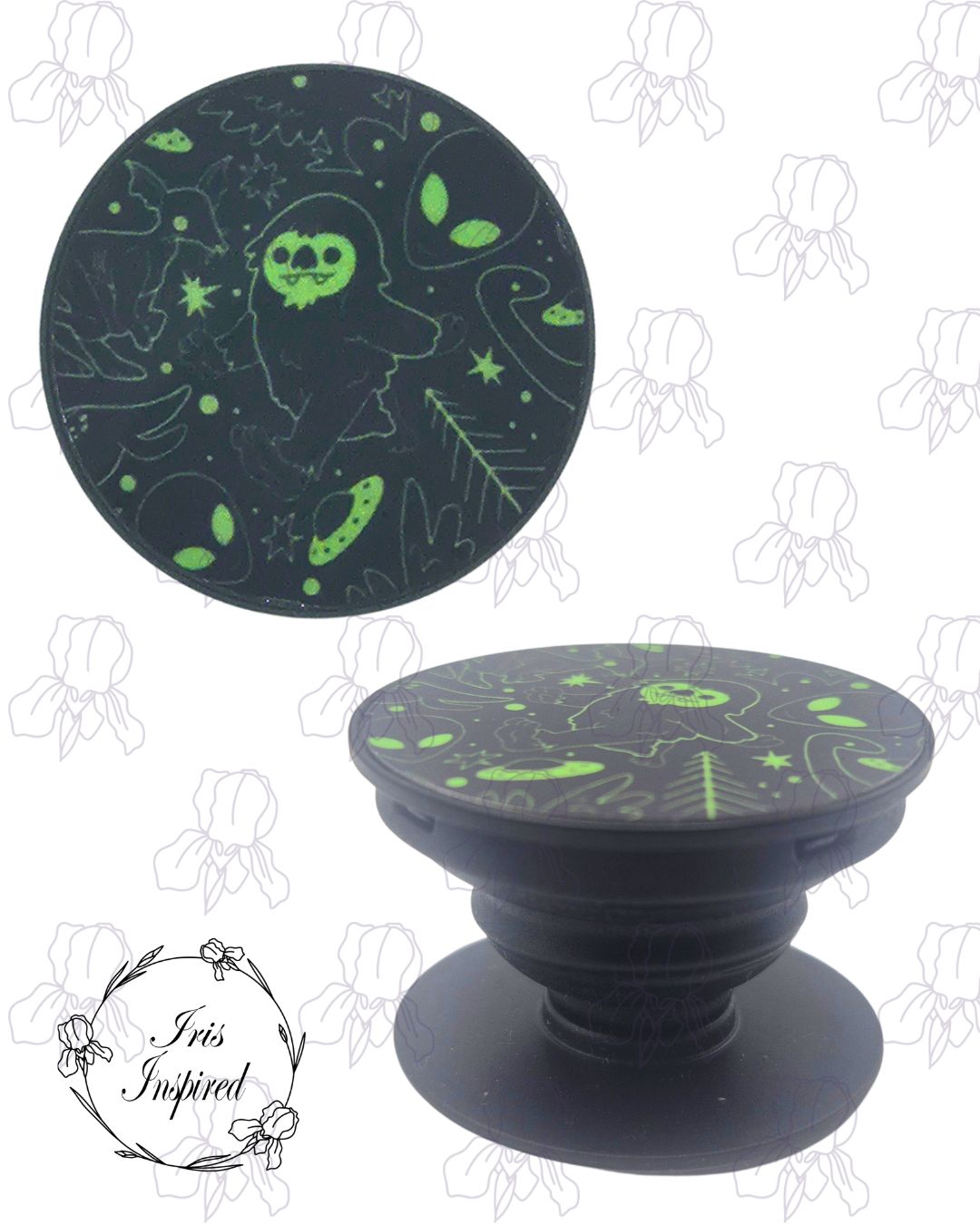 Neon Cryptid Phone Grip