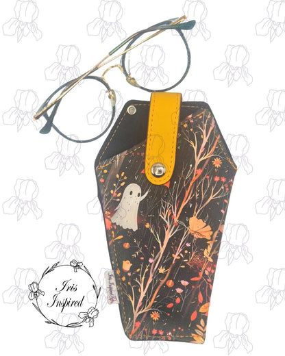 Autumn Ghost Coffin Glasses Case