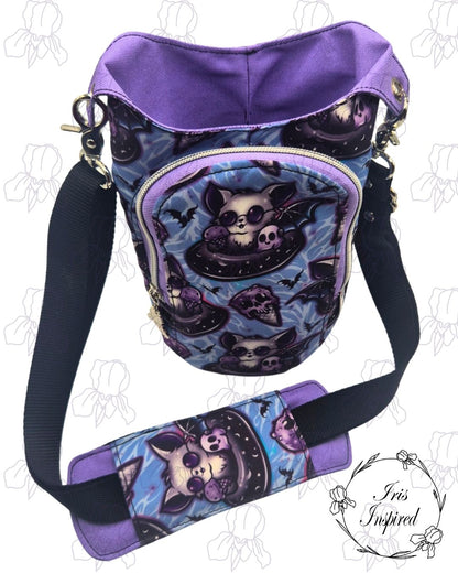 Summer Bat Water Bottle Bag