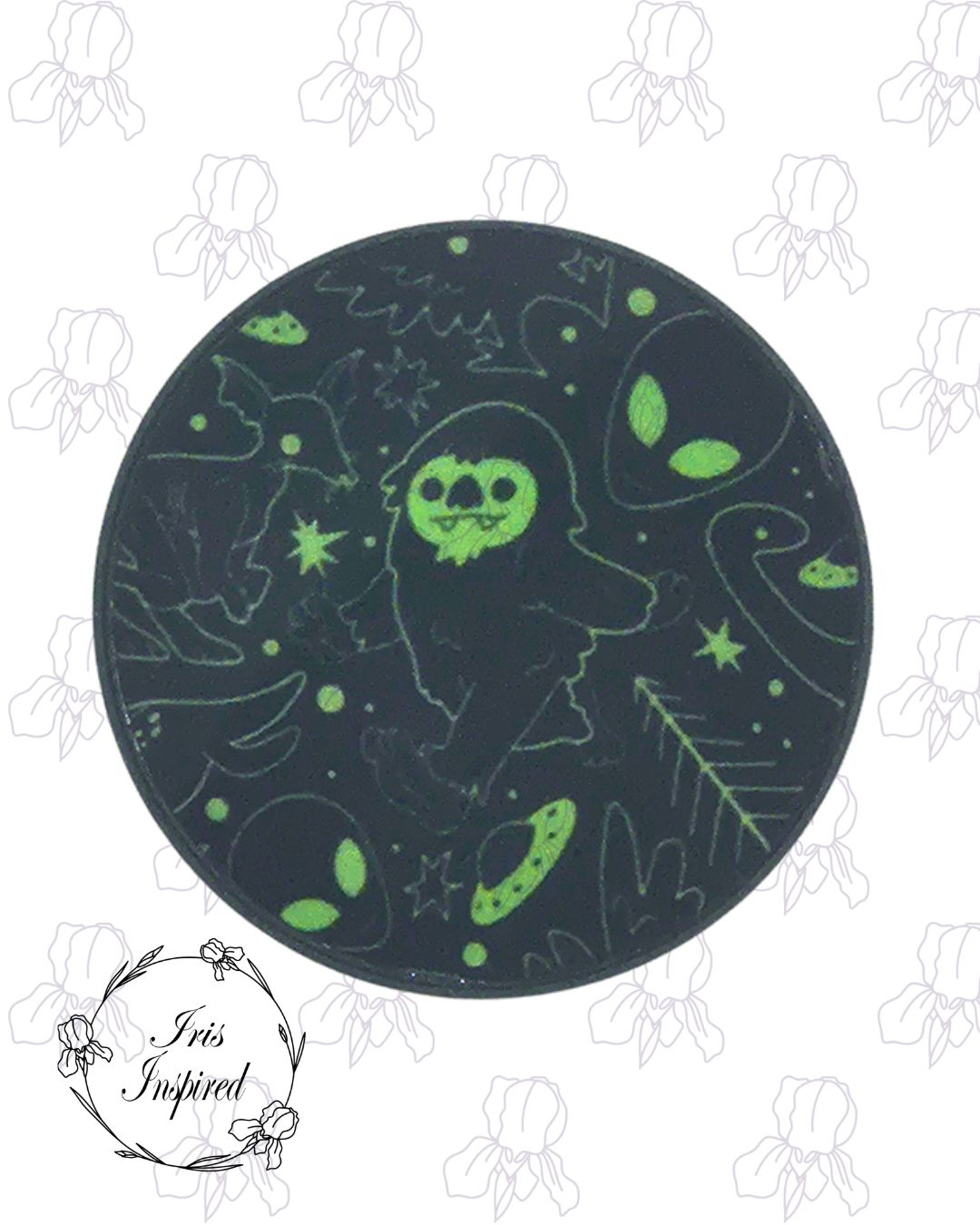 Neon Cryptid Phone Grip