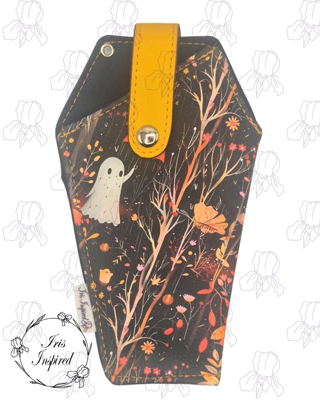 Autumn Ghost Coffin Glasses Case