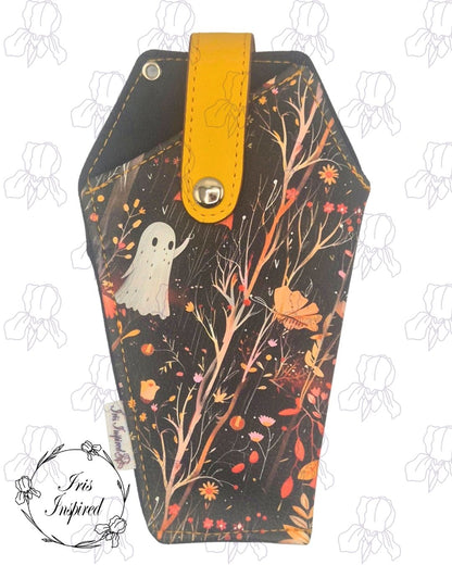 Autumn Ghost Coffin Glasses Case